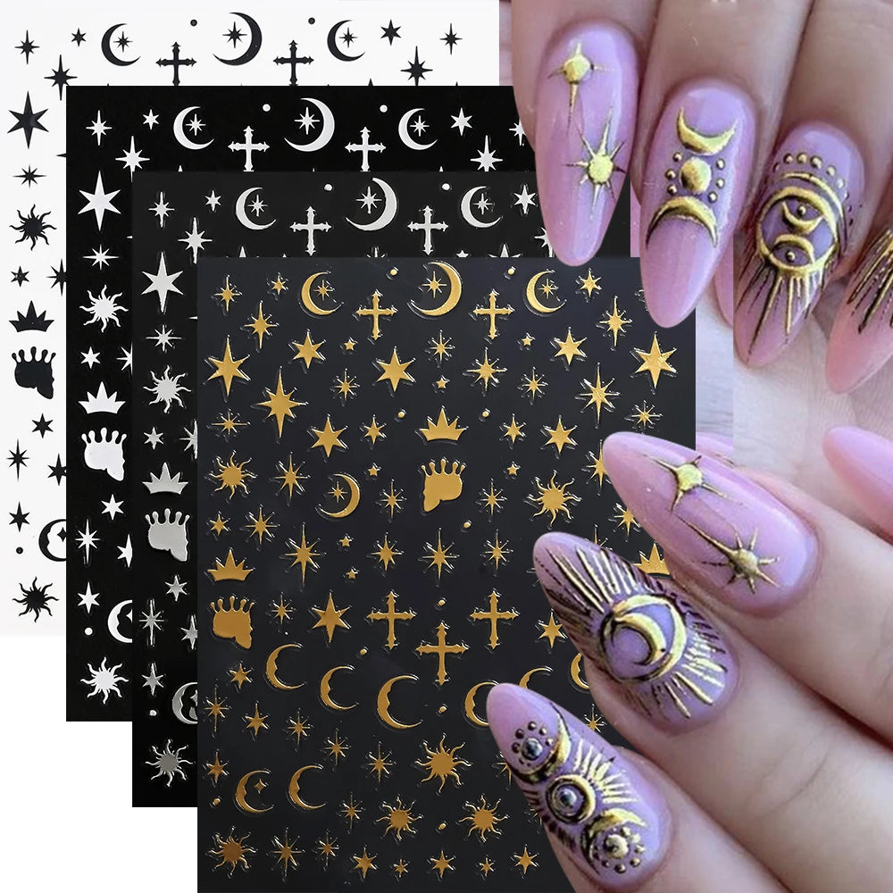 LuxeChic®- Viral TikTok letter Nail Stickers